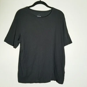 Everlane Womens T Shirt Black Small Organic Cotton Blend Crewneck Short Sleeve - Picture 1 of 9