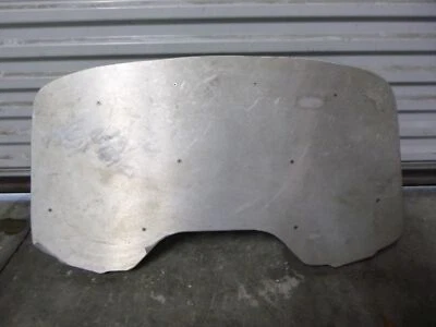 04 Polaris Magnum 330 caixa de suporte frontal tampa de aço inoxidável - Imagem 1 de 3