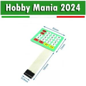 Matrix Array TASTIERA 4X5 20Key Membrana switch TASTIERINO PER ARDUINO - Foto 1 di 1