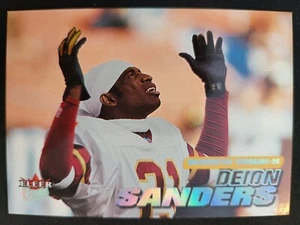 Tarjeta Fleer Ultra Deion Sanders 2001 #114 - Imagen 1 de 2