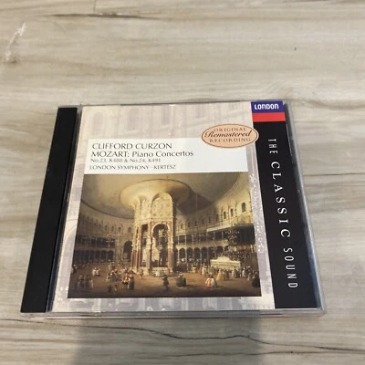 Mozart, Piano Concertos 23 & 24 – Clifford Curzon – London Classic Sound CD VG - Imagem 1 de 2