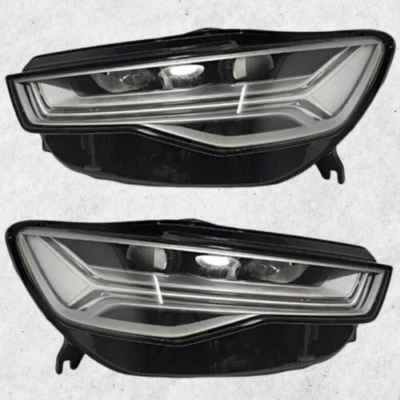 Audi A6 S6 C7 2pcs Left & Right LED headlights 2010-2018 - Image 1 of 4