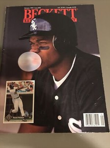 BASEBALL BECKETT CARD MONTHLY - Jan 1993 / Issue #94 Frank Thomas, Knoblauch