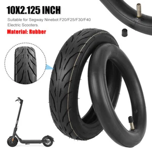 Pneumatici interni esterni in gomma 10*2.125 per scooter elettrico Ninebot F20 F25 F30 F40 - Foto 1 di 27