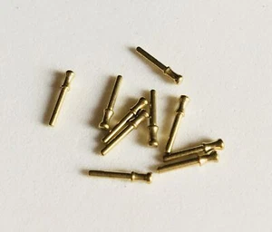 Model Shipways Belaying Pins,Brass 3/16" (5mm) 20 pack - Picture 1 of 2