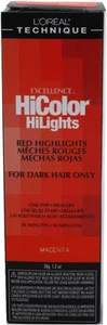 ((3 Pack)) - Loreal Excel Hicolor Hilights Magenta 35Ml (3 Pack) Size Name:34... - Picture 1 of 12
