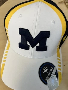 Michigan Wolverines Top Of The World Hat Fitted S/M One Fit U of M Brand New - Picture 1 of 8