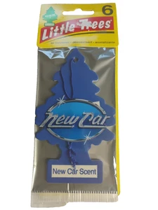 Ambientadores Little Trees paquete de 5 ambientadores con aroma a coche nuevo (falta 1) - Imagen 1 de 3