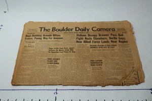 The Boulder Daily Camera September 9, 1943 - Picture 1 of 7