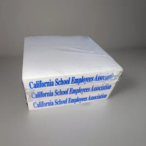 NOS CSCA California school employee Association notepad desk Paper Notes 4” x4” - Picture 1 of 2