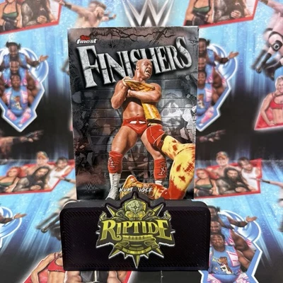 Kurt Angle WWE Topps Finest 2025 Finishers Base Insert #FNS-KA - Image 1 of 4