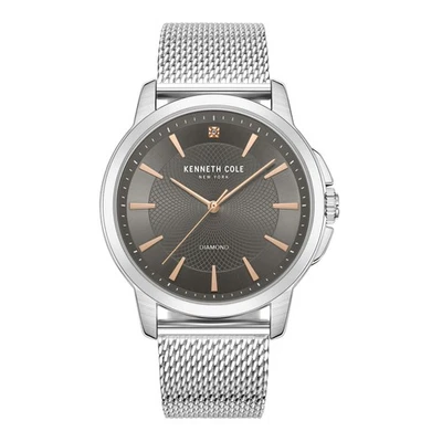 Kenneth Cole New York Men's Watch With Diamond And Stainless Band  KCWGG7001205 - Image 1 of 2