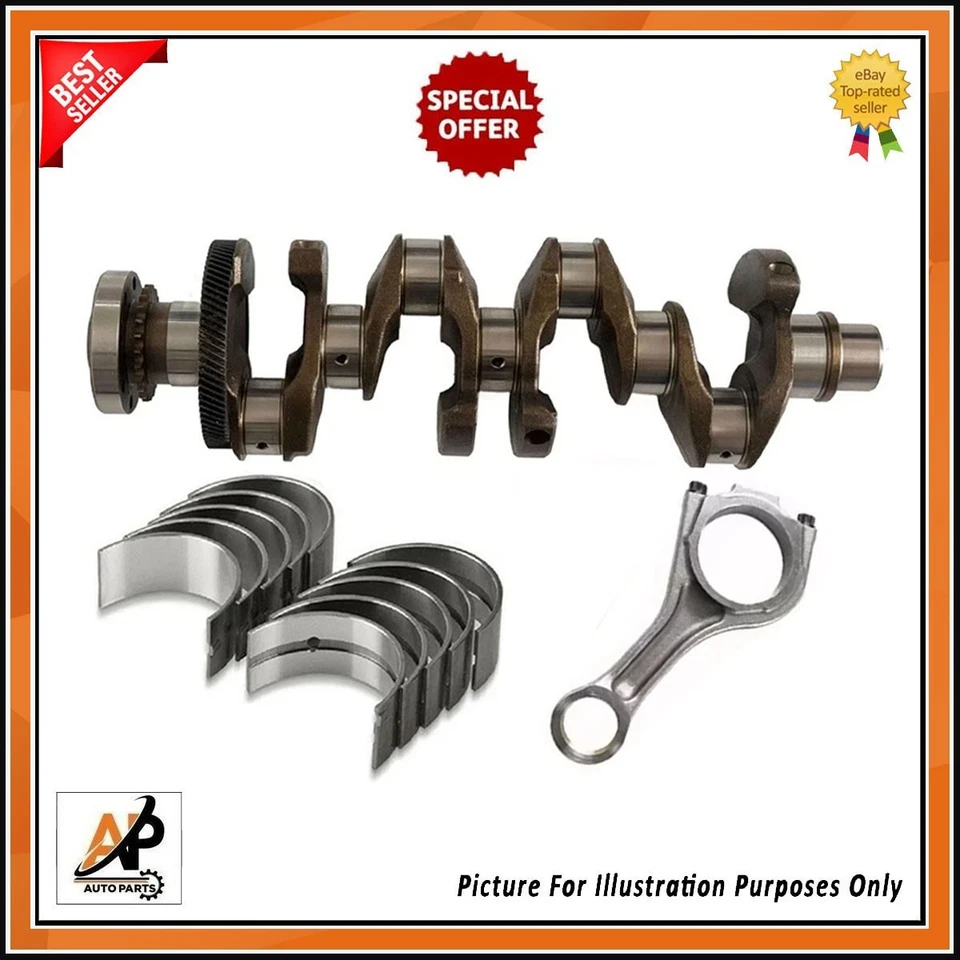 CRANKSHAFT WITH ENGINE REBUILD KIT FOR LAND ROVER 204DTD SINGLE TURBO 2.0 DIESEL - Image 1 of 1
