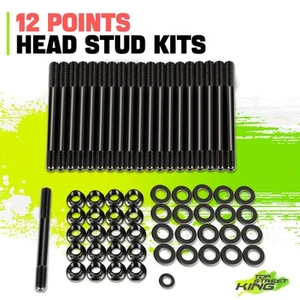 20PC Chromoly Steel 12-Point Cylinder Studs+Nuts for Corvette Camaro 6.2L 14-24 - Picture 1 of 7