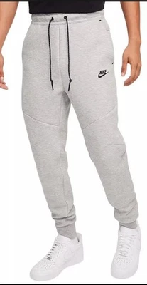 Hombres XL Nike Sportswear Tech Polar Pantalones de chándal Gris Jaspeado HV0959-063 Foto 1 de 4