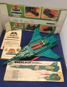 Kenner Mega Force Backlash Assault 1989 de colección con corte manual embalaje original - Imagen 1 de 24
