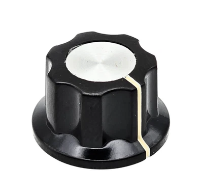 Radio Shack 274-0415 3/4" Hexagonal Control Knob for 1/4" Shafts - Image 1 of 4