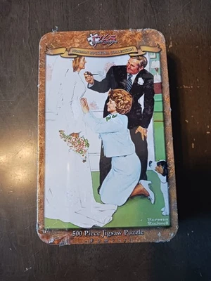 SEALED Norman Rockwell Collection 500 Piece Puzzle Bride To Be - Image 1 of 3