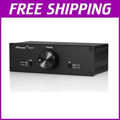 Compact Fully-Balanced Audio Pre-Amplifier for Active Speaker Systems, Black - Image 1 of 4