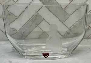 Vintage Orrefors Wish Me to the Moon Etched Vase with Original Label - Picture 1 of 2