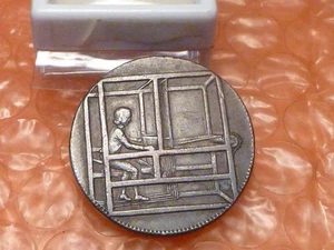 Original 1792 Colonial ROCHDALE Halfpenny Let/Edge Trade Token Has Detail #5C - Picture 1 of 3