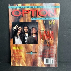 1992 Option Magazine Nirvana Ride Dentists Vertigo Pooh Sticks Issue 42 - Imagen 1 de 10