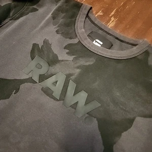 G-Star Raw Camo 3D Crewneck Sweater Black Y2K - Pullover Sweatshirt Camo Mens L - Picture 1 of 7