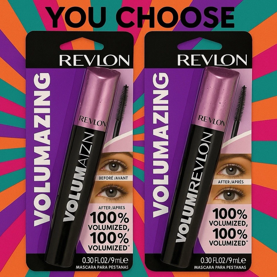 ✨ Revlon Volumazing Mascara 2 Pack – You Choose 901 902 903 951 Waterproof NIB - Image 1 of 1