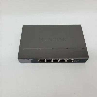 NETGEAR 5-Port Multi-Gigabit Ethernet Unmanaged Switch (MS105) *NO ADAPTER* - Image 1 of 2