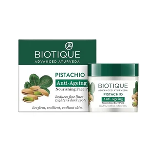 Biotique Pistachio Ageless Face Pack 50g – Nourishing & Revitalizing for All Ski - Picture 1 of 9