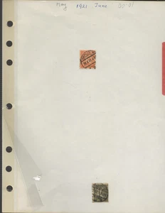 German Inflation Stamps arranged by date from May 1921 to Dec 1923.  Hinged.  - Picture 1 of 24