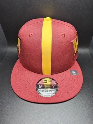 Washington Commanders New Era Helmet 9FIFTY Snapback Hat - Burgundy - Image 1 of 4