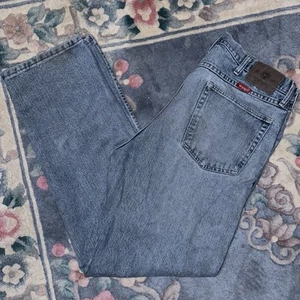 Wrangler Jeans Men’s Size 36x32 Blue Vintage 96501VI Straight Leg Classic Denim - Picture 1 of 9