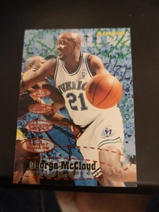 Carte Collection Nba Fleer 95 96 #38 George Mc Cloud Dallas Mavericks - Picture 1 of 3