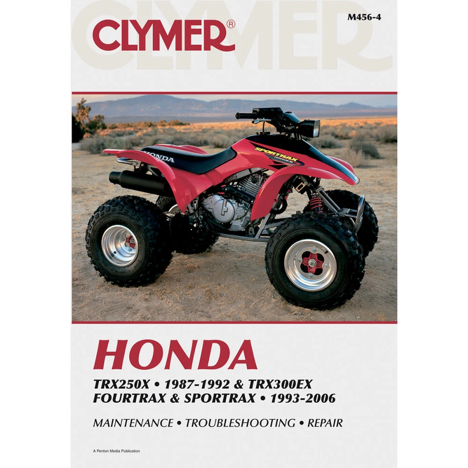 CLYMER Physical Book, Honda TRX250X 1987-92, TRX300EX Fourtrax, Sportrax 1993-06 - Image 1 of 1