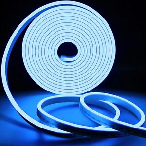 12V Flexible LED Strip Waterproof Sign Neon Lights Silicone Tube 1M 2M 3M 5M USA