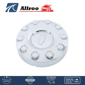 Fit For Ford F-450 F-550 2005-2016 Front Wheel Hub Center Cap - 19.5" Chrome 4x2 - Picture 1 of 15