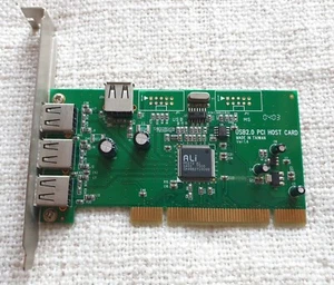 Tarjeta PCI USB 2.0 PCI Host Card ALI TS05 CK468271000B Sin Comprobar - Imagen 1 de 6