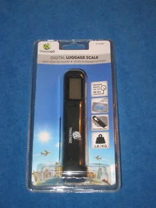 GoGreen Travergo Digitale Gepäckwaage bis 88lbs mit Gurt, TR1320BK, Neu! - Bild 1 von 2