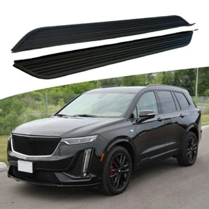 2PCS Side Steps Nerf Bars Running Board Fits For Cadillac XT6 2020-2025 Aluminum - Picture 1 of 6