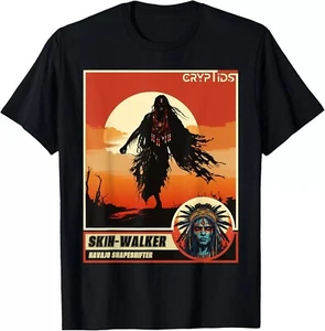 NEW LIMITED Native American Folklore Cryptid Skinwalker T-Shirt - Picture 1 of 14