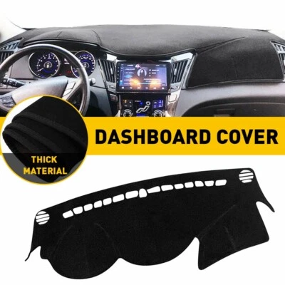Car Dashmat Dashboard Pad Dash Cover Mat For 2011 2012 2013 2014 Hyundai Sonata - Image 1 of 4