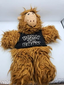 Vintage 1988 Alf Born to Rock Burger King Plush Hand Puppet (No Tag) - Picture 1 of 3