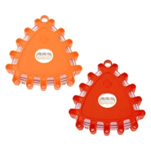 Flashing Roadside Beacon Warning LED Road Flares Emergency Disc Safety Light - Picture 1 of 14