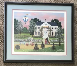 "Jane Wooster Scott Edición Limitada Firmado ""ACOPLADO"" - 23"" x 20" - Imagen 1 de 3