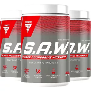 Super Aggressive Workout 400G Pre-Workout mit 3 Kreatinarten für maximale Power - Bild 1 von 11