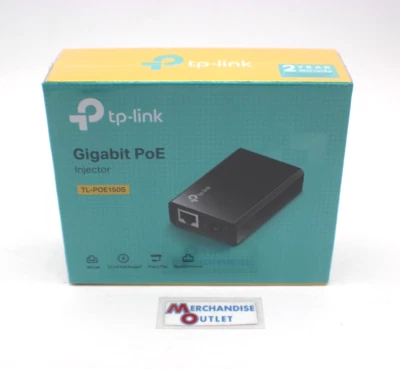 NEW TP-Link Gigabit PoE Injector TL-POE150S Sealed - Image 1 of 4