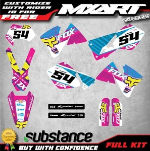 Custom graphics kit PEAK style Stickers to fit KTM EXC 2001 2002 models - Imagen 1 de 8