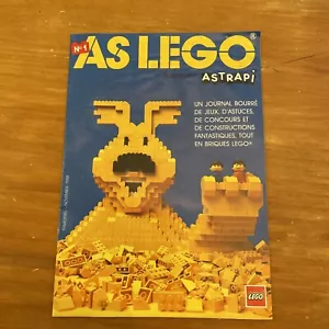 Lego Ace No.1 - Astrapi Supplement November 1988 Magazine - Picture 1 of 6