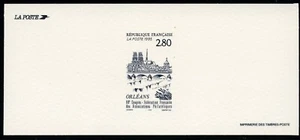 FRANCE . 1997 Philatelic Organizations (2484) . Reduced Size Deluxe Proof - Picture 1 of 1